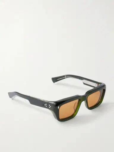 Jacques Marie Mage Walker Square-Frame Acetate Sunglasses - Men | Thumbnail 4