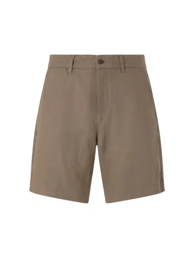 Aden 1454 Straight-Leg Linen Shorts - Men