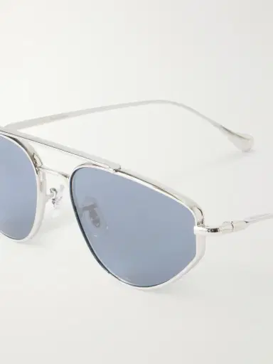 Oliver Peoples Jil Sander Aviator-Style Silver-Tone Sunglasses - Men | Thumbnail 3 Oliver Peoples Jil Sander Aviator-Style Silver-Tone Sunglasses - Men | Thumbnail 3
