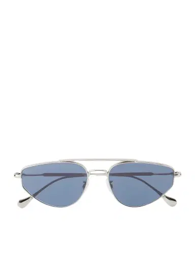 Oliver Peoples Jil Sander Aviator-Style Silver-Tone Sunglasses - Men | Thumbnail 1 Oliver Peoples Jil Sander Aviator-Style Silver-Tone Sunglasses - Men | Thumbnail 1
