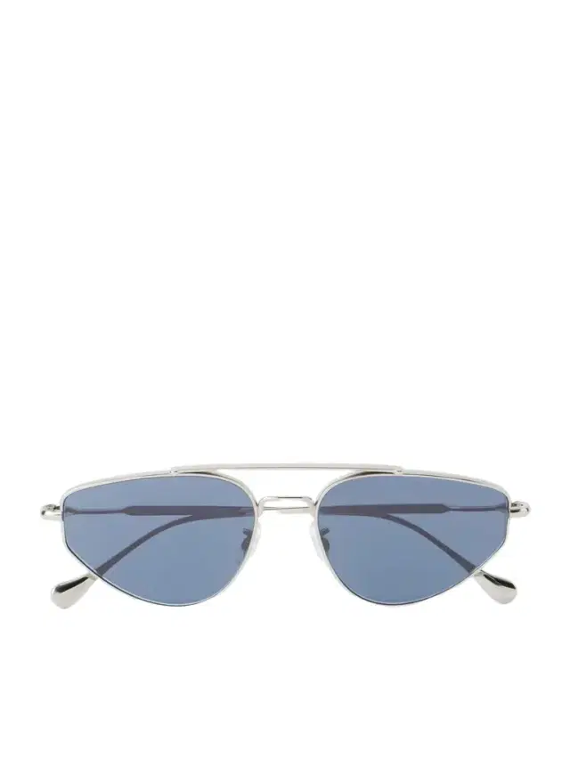 Oliver Peoples Jil Sander Aviator-Style Silver-Tone Sunglasses - Men