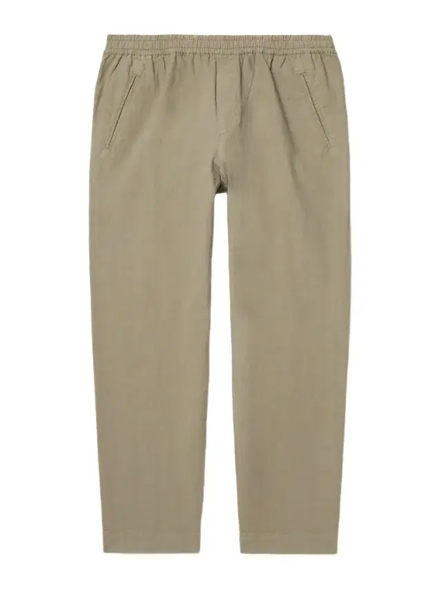 Drawcord Assembly Straight-Leg Linen and Cotton-Blend Canvas Trousers - Men