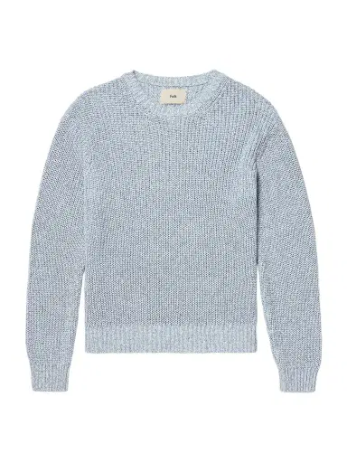 Folk Chain Cotton Sweater - Men | Thumbnail 1 Folk Chain Cotton Sweater - Men | Thumbnail 1