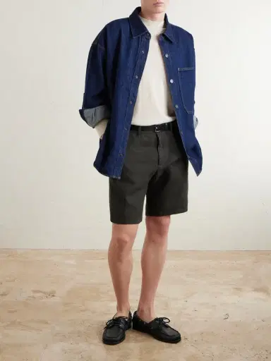 NN07 Aden 1454 Straight-Leg Linen Shorts - Men | Thumbnail 2 NN07 Aden 1454 Straight-Leg Linen Shorts - Men | Thumbnail 2