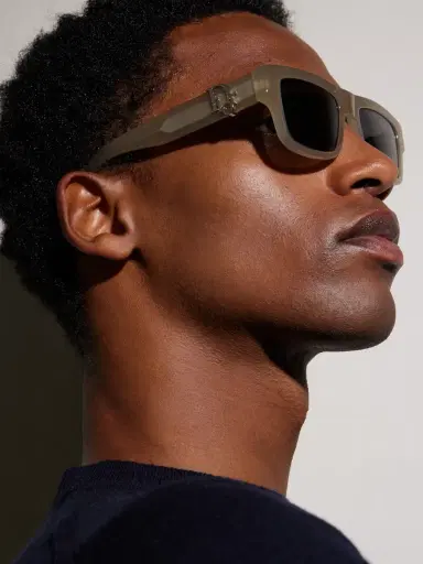 DIOR Eyewear Dior Oblique S3I Rectangular-Frame Acetate Sunglasses - Men | Thumbnail 2