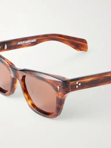 Jacques Marie Mage Dealan Square-Frame Acetate Sunglasses - Men | Thumbnail 3