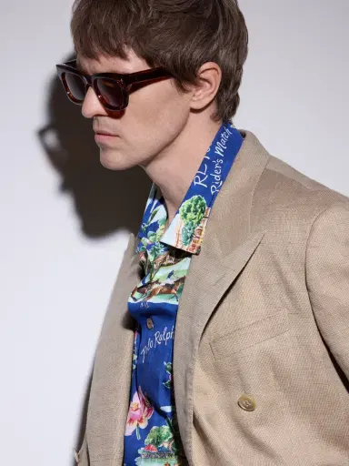Jacques Marie Mage Dealan Square-Frame Acetate Sunglasses - Men | Thumbnail 5