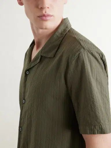 MR P. Camp-Collar Embroidered Cotton Shirt - Men | Thumbnail 5 MR P. Camp-Collar Embroidered Cotton Shirt - Men | Thumbnail 5