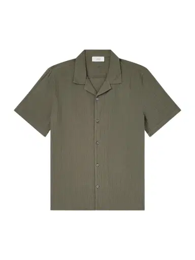 MR P. Camp-Collar Embroidered Cotton Shirt - Men | Thumbnail 1 MR P. Camp-Collar Embroidered Cotton Shirt - Men | Thumbnail 1