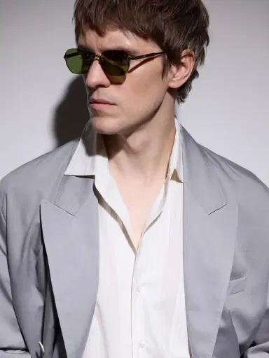 Sato Glass Square Frame Terebellum II Sunglasses - Men | Thumbnail 5 Sato Glass Square Frame Terebellum II Sunglasses - Men | Thumbnail 5