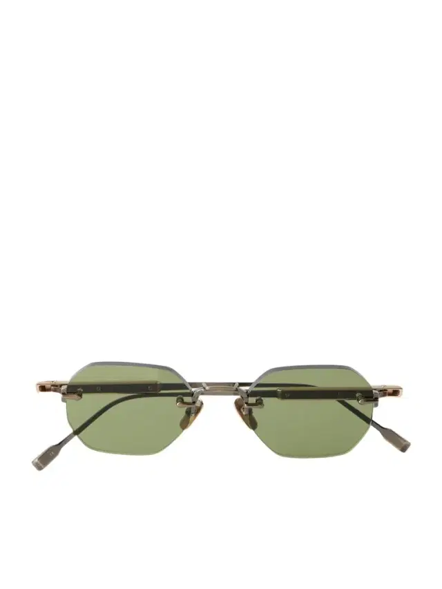 Sato Glass Square Frame Terebellum II Sunglasses - Men