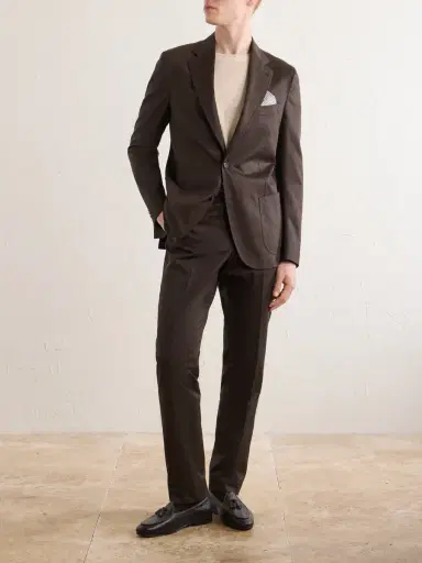 De Petrillo Cotton Suit Jacket - Men | Thumbnail 4 De Petrillo Cotton Suit Jacket - Men | Thumbnail 4