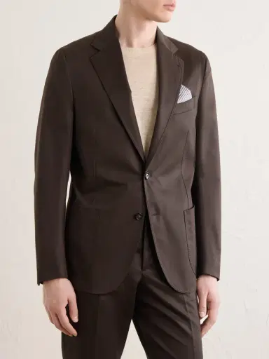 De Petrillo Cotton Suit Jacket - Men | Thumbnail 5 De Petrillo Cotton Suit Jacket - Men | Thumbnail 5