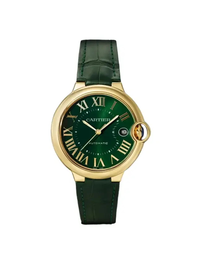 Cartier Ballon Bleu de  Automatic 18-Karat Gold Watch, Ref. WGBB0062 - Men