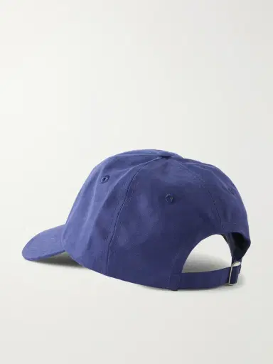 Drake's Logo-Embroidered Cotton-Twill Baseball Cap - Men | Thumbnail 4