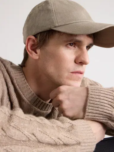 Frescobol Carioca Fernando Linen Baseball Cap - Men | Thumbnail 2