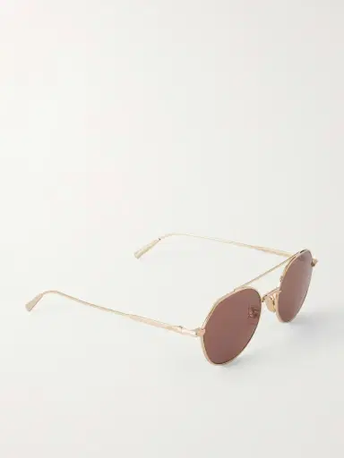DIOR Eyewear DiorBlackSuit R6U Aviator-Style Gold-Tone Sunglasses - Men | Thumbnail 4 DIOR Eyewear DiorBlackSuit R6U Aviator-Style Gold-Tone Sunglasses - Men | Thumbnail 4