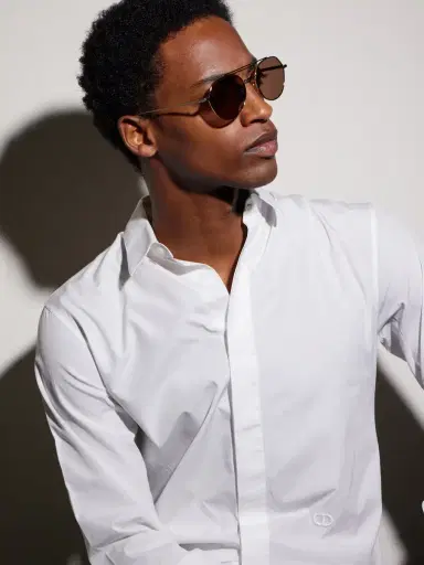 DIOR Eyewear DiorBlackSuit R6U Aviator-Style Gold-Tone Sunglasses - Men | Thumbnail 5 DIOR Eyewear DiorBlackSuit R6U Aviator-Style Gold-Tone Sunglasses - Men | Thumbnail 5