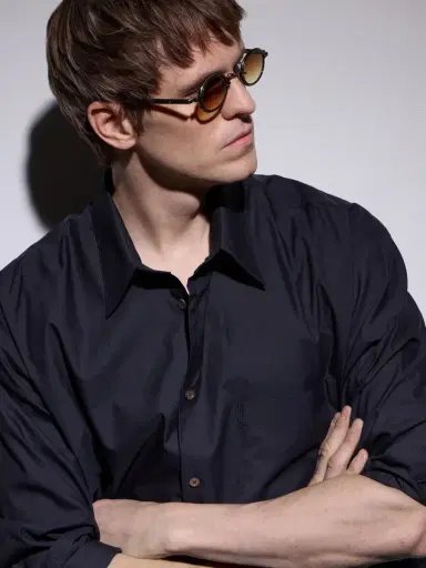 Sato Algedi-T Round-Frame Titanium Sunglasses - Men | Thumbnail 2 Sato Algedi-T Round-Frame Titanium Sunglasses - Men | Thumbnail 2