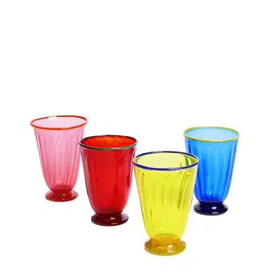 La DoubleJ Rainbow Glass Set of 4 | Thumbnail 1 La DoubleJ Rainbow Glass Set of 4 | Thumbnail 1