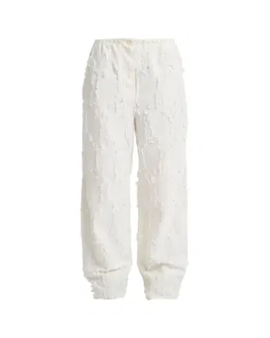 Proenza Schouler White Label Shilo Wide-Leg Pants In Jacquard Cotton | Thumbnail 1