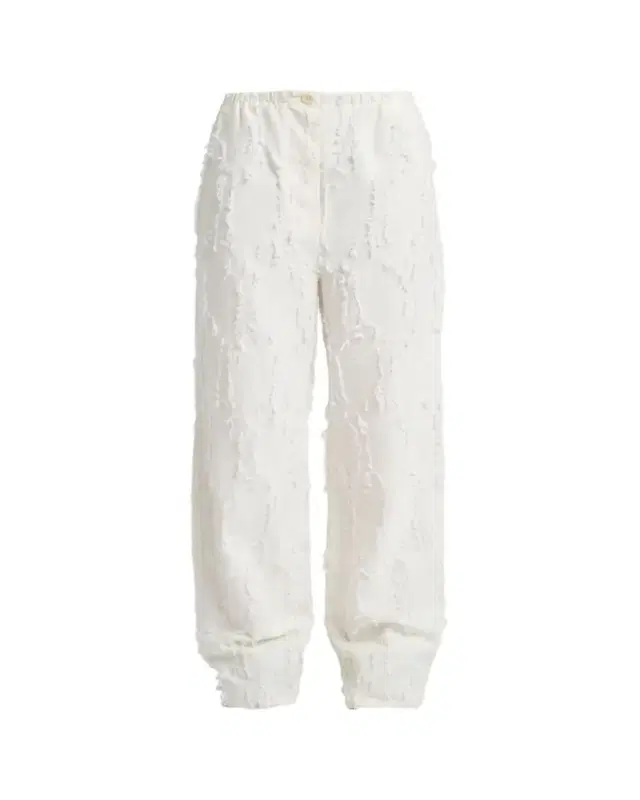 Proenza Schouler White Label Shilo Wide-Leg Pants In Jacquard Cotton