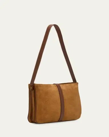 Nili Lotan Jane Suede Shoulder Bag | Thumbnail 3