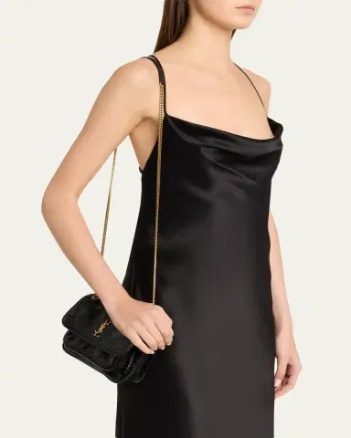 Saint Laurent Niki Mini Vintage Leather Shoulder Bag | Thumbnail 2