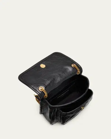 Saint Laurent Niki Mini Vintage Leather Shoulder Bag | Thumbnail 4