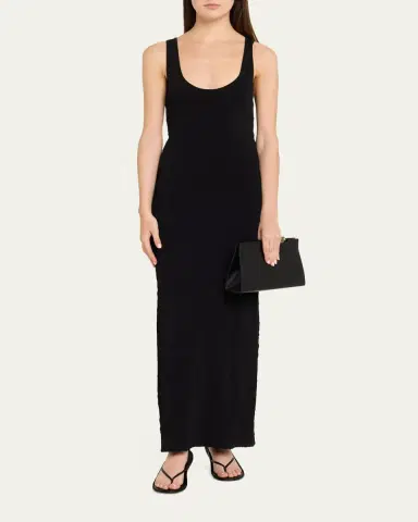 Jacquemus Le Salon Rond Carre Leather Clutch Bag | Thumbnail 5