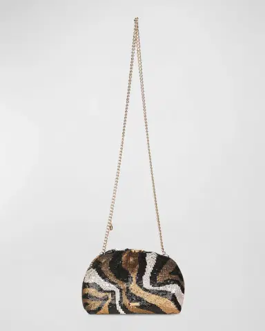 Rafe Aya Sequined Frame Clutch Bag | Thumbnail 2 Rafe Aya Sequined Frame Clutch Bag | Thumbnail 2
