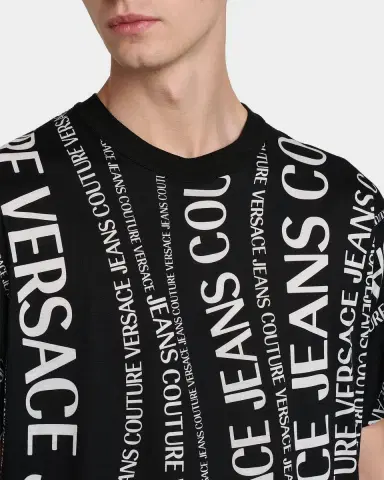 Versace Jeans Couture Logo Print T-Shirt | Thumbnail 4 Versace Jeans Couture Logo Print T-Shirt | Thumbnail 4