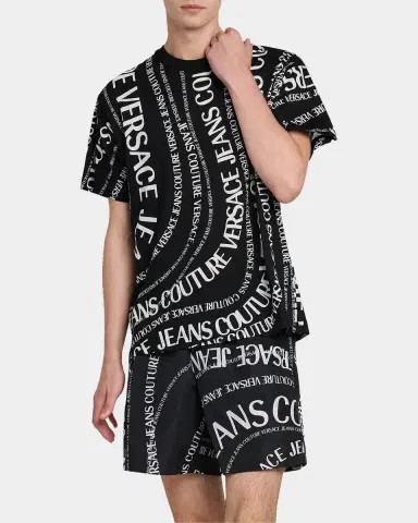 Versace Jeans Couture Logo Print T-Shirt | Thumbnail 5 Versace Jeans Couture Logo Print T-Shirt | Thumbnail 5