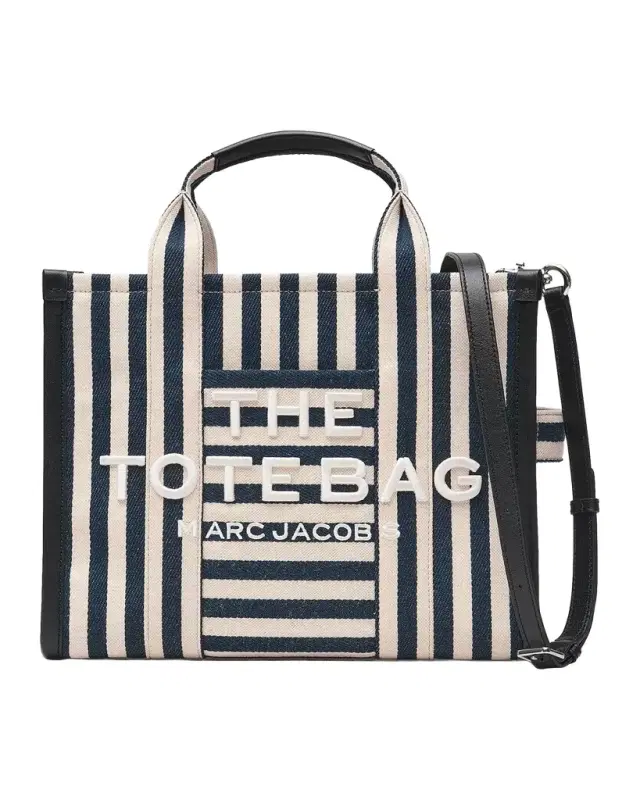 The Stripe Canvas Medium Tote Bag