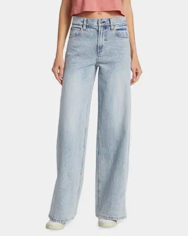 Alice + Olivia Trish Mid-Rise Stretch Baggy Jeans | Thumbnail 4 Alice + Olivia Trish Mid-Rise Stretch Baggy Jeans | Thumbnail 4