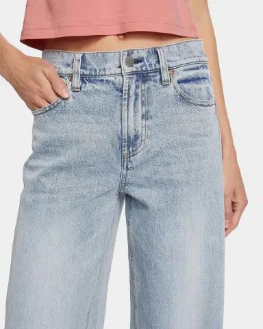 Alice + Olivia Trish Mid-Rise Stretch Baggy Jeans | Thumbnail 5 Alice + Olivia Trish Mid-Rise Stretch Baggy Jeans | Thumbnail 5