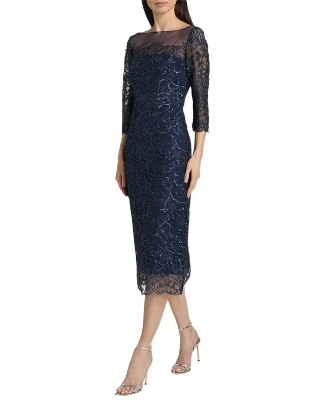 Marbella Beaded Midi-Dress