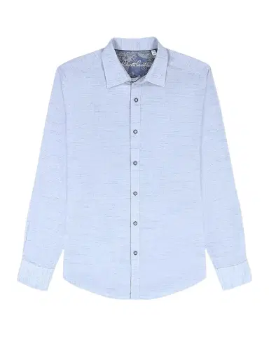 Robert Graham Avondale Woven Chambray Cotton Shirt | Thumbnail 1 Robert Graham Avondale Woven Chambray Cotton Shirt | Thumbnail 1