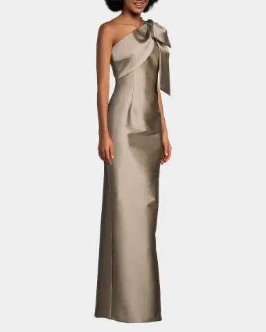 SACHIN & BABI Bonnie Satin One-Shoulder Gown | Thumbnail 5 SACHIN & BABI Bonnie Satin One-Shoulder Gown | Thumbnail 5