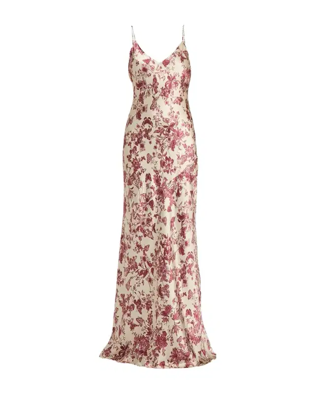 Serita Silk Maxi Dress