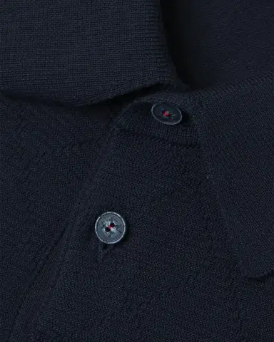 Kiton Diamond Weave Polo Shirt | Thumbnail 5
