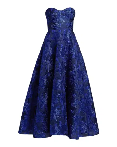 As It May Livia Floral Jacquard Midi-Dress | Thumbnail 1