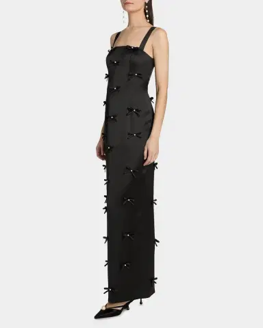 As It May Amora Embellished Bow Satin Gown | Thumbnail 7 As It May Amora Embellished Bow Satin Gown | Thumbnail 7