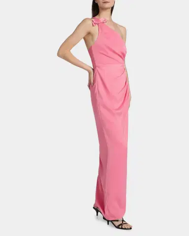 As It May Alexis Crepe One-Shoulder Gown | Thumbnail 7