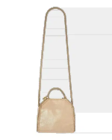 Stella McCartney Falabella Tiny Metallic Top Handle Bag | Thumbnail 2