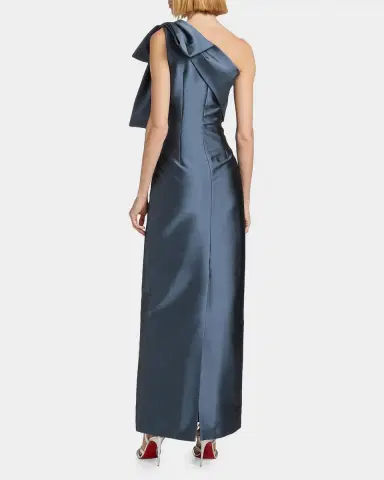 SACHIN & BABI Bonnie Satin One-Shoulder Gown | Thumbnail 3 SACHIN & BABI Bonnie Satin One-Shoulder Gown | Thumbnail 3