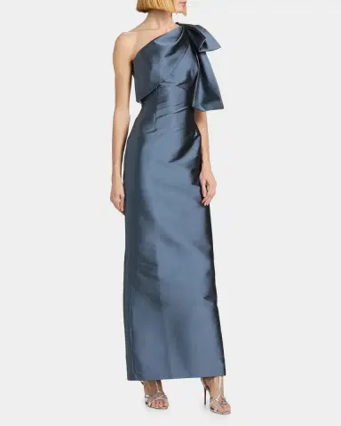 SACHIN & BABI Bonnie Satin One-Shoulder Gown | Thumbnail 7 SACHIN & BABI Bonnie Satin One-Shoulder Gown | Thumbnail 7