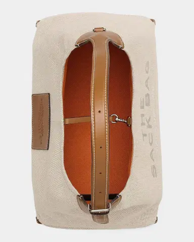Marc Jacobs The Belted Canvas & Leather Sack Bag | Thumbnail 3