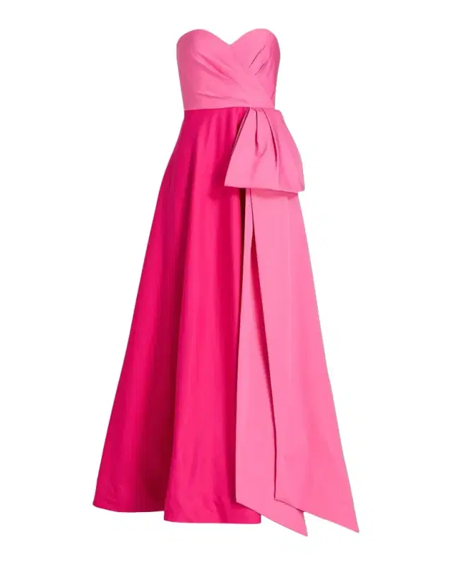 As It May Sweetheart Two-Tone Strapless Gown