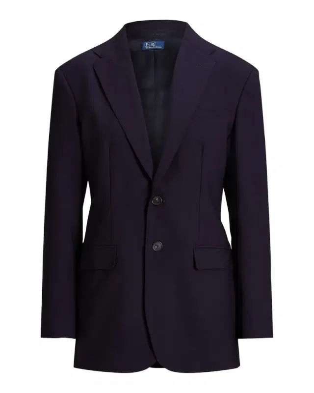 Polo Ralph Lauren Single-Breasted Stretch Wool Blazer
